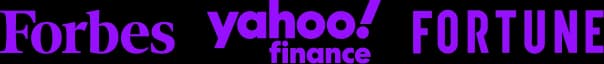 Forbes Yahoo and Fortune Logos