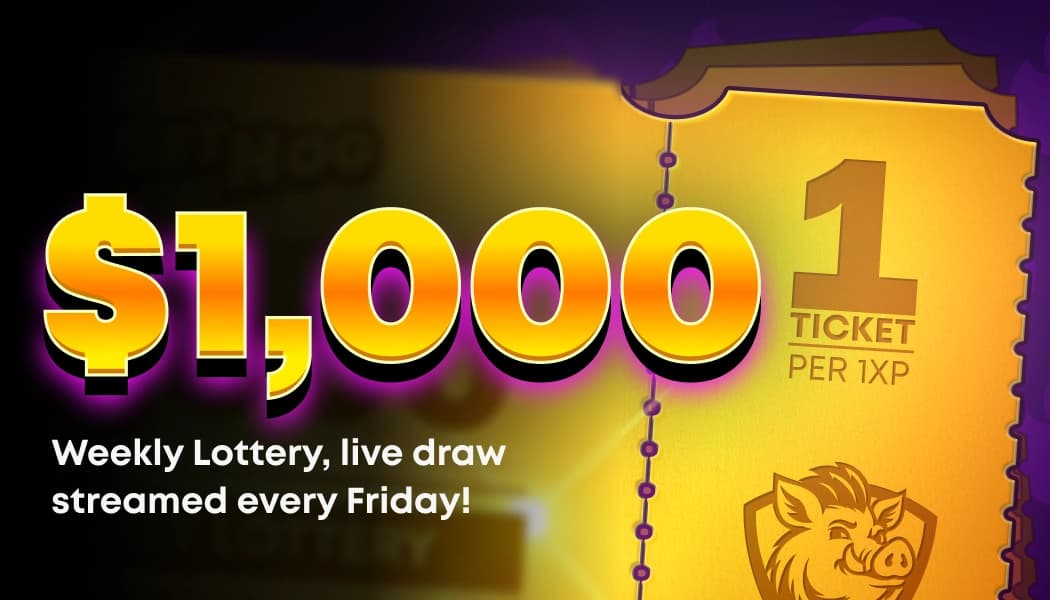 Weekly lottery