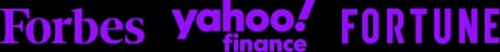 Forbes Yahoo and Fortune Logos